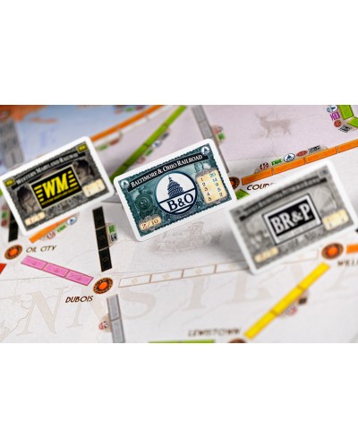 Wsiąść do Pociągu Kolekcja Map 5 Zjednoczone Królestwo i Pensylwania