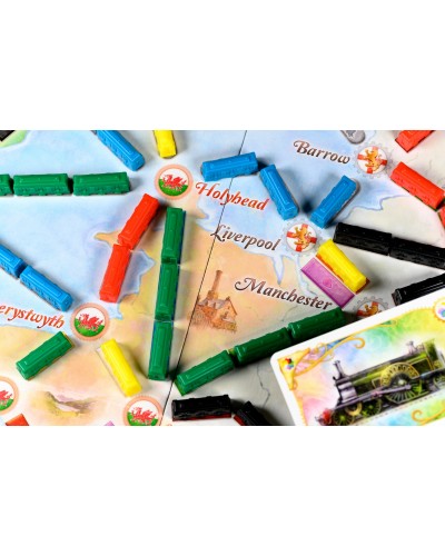 Wsiąść do Pociągu Kolekcja Map 5 Zjednoczone Królestwo i Pensylwania