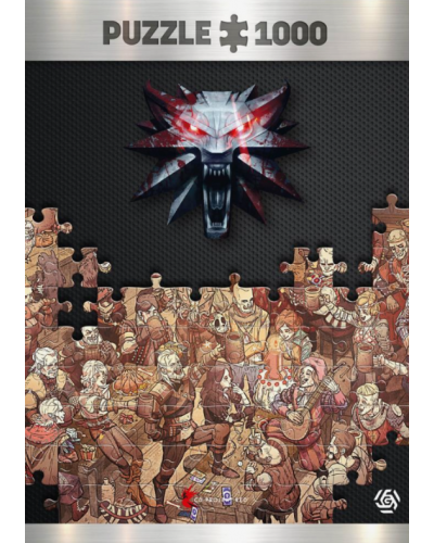 Puzzle The Witcher Wiedźmin Birthday 1000 elementów