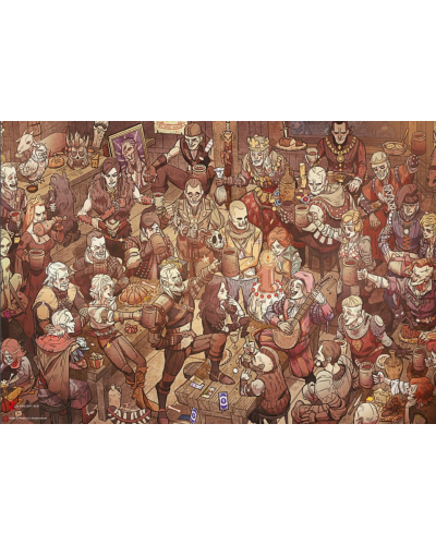 Puzzle The Witcher Wiedźmin Birthday 1000 elementów