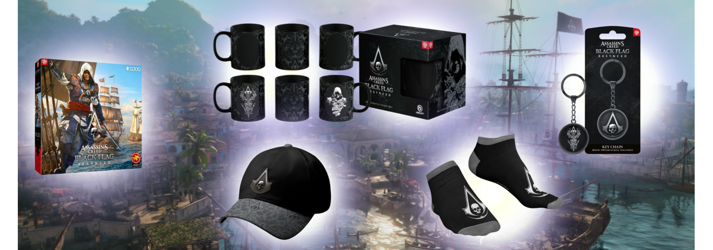 Assassin's Creed Black Flag Resynced - nowa piracka kolekcja Good Loot inspirowana grą