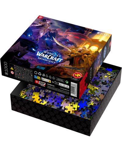 Puzzle Gaming World of Warcraft Midnight Against the Void 1000 elementów