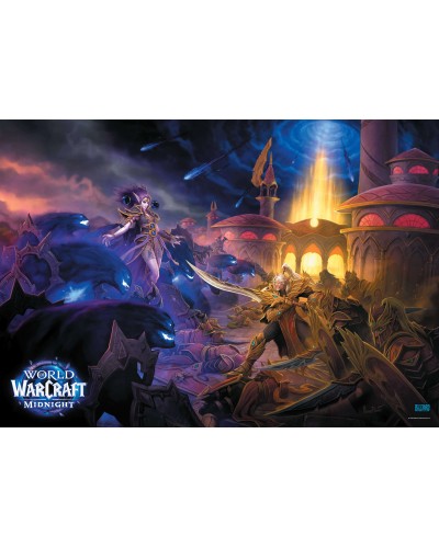 Puzzle Gaming World of Warcraft Midnight Against the Void 1000 elementów