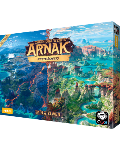 Zaginiona wyspa Arnak Kręte ścieżki + Promo karta Szczur Zaginiona wyspa Arnak Kręte ścieżki + Promo karta Szczur