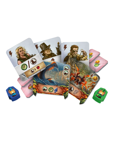 Zaginiona wyspa Arnak Kręte ścieżki + Promo karta Szczur Zaginiona wyspa Arnak Kręte ścieżki + Promo karta Szczur