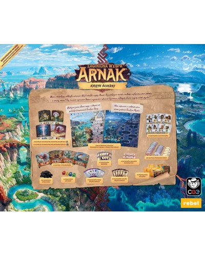 Zaginiona wyspa Arnak Kręte ścieżki + Promo karta Szczur Zaginiona wyspa Arnak Kręte ścieżki + Promo karta Szczur