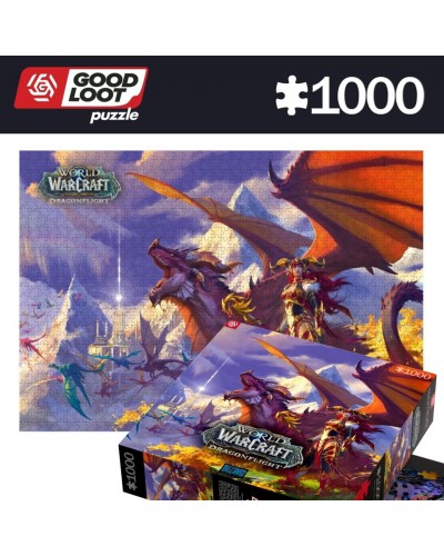 Puzzle Gaming World of Warcraft Dragonflight Alexstrasza 1000 elementów 