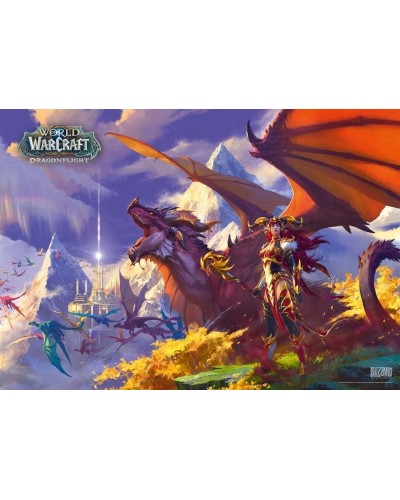 Puzzle Gaming World of Warcraft Dragonflight Alexstrasza 1000 elementów 