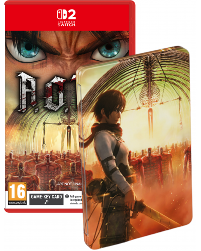 Attack on Titan 3 Steelbook Launch Edition Nintendo Switch 2