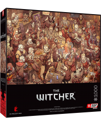 Puzzle Gaming The Witcher (Wiedźmin) Birthday 1000 elementów
