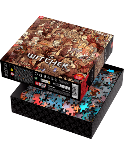 Puzzle Gaming The Witcher (Wiedźmin) Birthday 1000 elementów Puzzle Gaming The Witcher (Wiedźmin) Birthday 1000 elementów