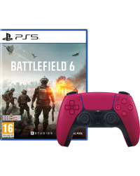 Battlefield 6 PS5 + Kontroler Cosmic Red