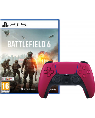 Battlefield 6 PS5 + Kontroler Cosmic Red