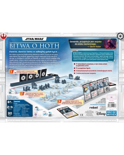 Star Wars Bitwa o Hoth Gra planszowa Star Wars Bitwa o Hoth Gra planszowa