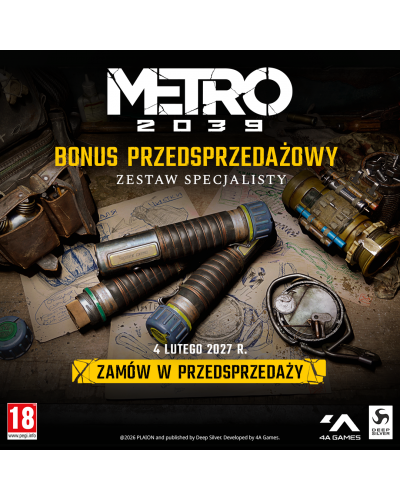 METRO 2039 Edycja kolekcjonerska PC + DLC