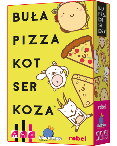 Buła, Pizza, Kot, Ser, Koza