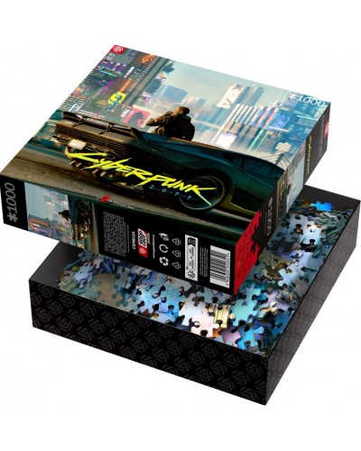 Puzzle Gaming Cyberpunk 2077 Mercenary on the Rise 1000 elementów 