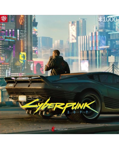 Puzzle Gaming Cyberpunk 2077 Mercenary on the Rise 1000 elementów 