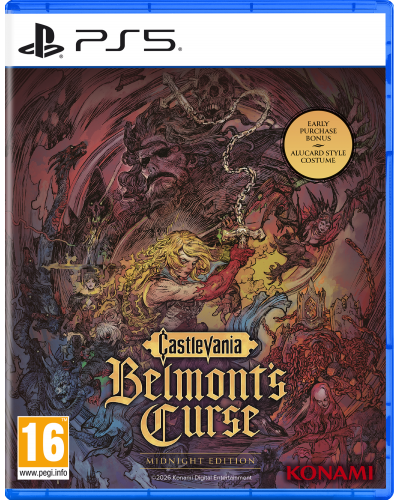 Castlevania Belmont's Curse Midnight Edition PS5