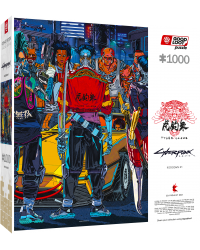 Puzzle Comic Book Cyberpunk 2077 Kickdown 1000 elementów