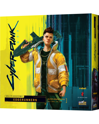 Cyberpunk 2077 Gra planszowa Edgerunners Cyberpunk 2077 Gra planszowa Edgerunners