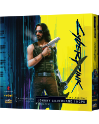 Cyberpunk 2077 Gra planszowa Johnny Silverhand i NCPD