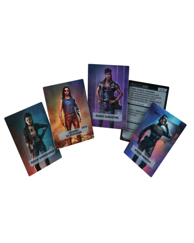 Cyberpunk 2077 Gra planszowa Johnny Silverhand i NCPD