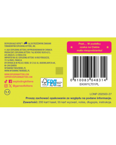 Co z Tobą? Gra karciana 