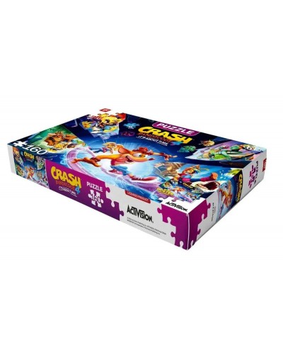 Puzzle Kids Crash Bandicoot 4 It's About Time 160 Elementów Promocja Ferie Zimowe