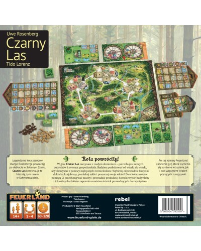 Czarny Las gra planszowa