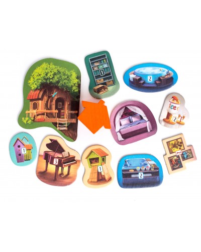 Domek + Dodatkowy żeton Bocian Domek + Dodatkowy żeton Bocian