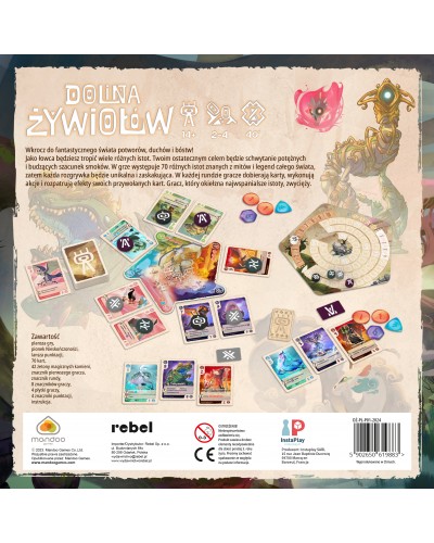 Dolina żywiołów Gra planszowa