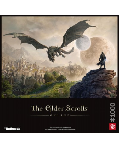 Puzzle Gaming The Elder Scrolls Elsweyr 1000 elementów Promocja Ferie Zimowe
