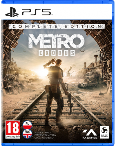 Metro Exodus Edycja Kompletna PS5 + nakładki na analogi 