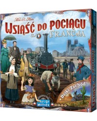 Wsiąść do Pociągu Kolekcja Map 6 Francja i Dziki Zachód