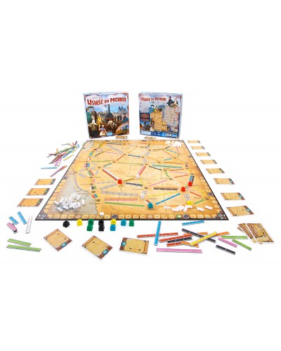 Wsiąść do Pociągu Kolekcja Map 6 Francja i Dziki Zachód Wsiąść do Pociągu Kolekcja Map 6 Francja i Dziki Zachód