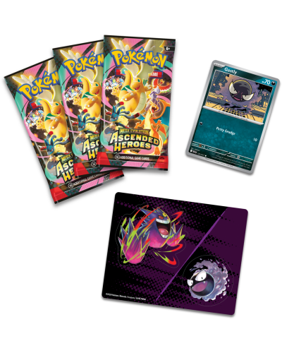 Pokemon TCG Mega Evolution Ascended Heroes Tech Sticker Collection Gastly/Mega Gengar