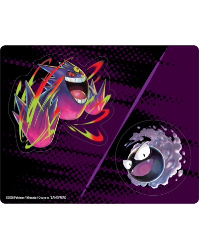 Pokemon TCG Mega Evolution Ascended Heroes Tech Sticker Collection Gastly/Mega Gengar