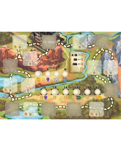 Great Western Trail El Paso Gra planszowa