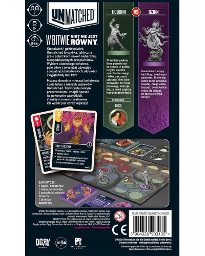 Unmatched Houdini vs Dżinn Unmatched Houdini vs Dżinn