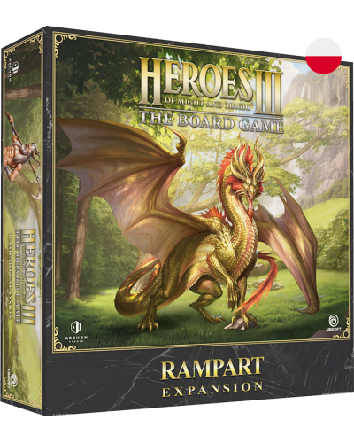 Heroes of Might and Magic III Rampart Expansion Rozszerzenie Bastion (edycja polska) 
