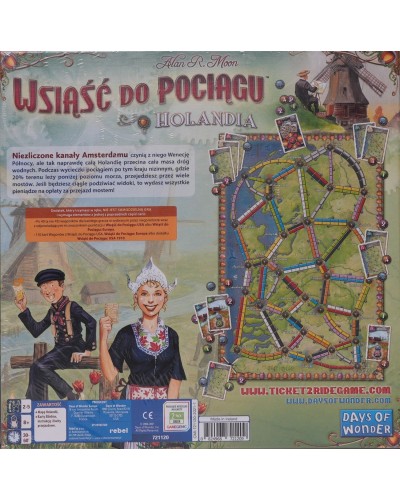 Wsiąść do Pociągu Kolekcja Map 4 Holandia 