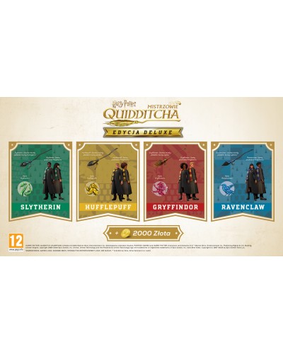 Harry Potter Mistrzowie Quidditcha Edycja Deluxe Nintendo Switch