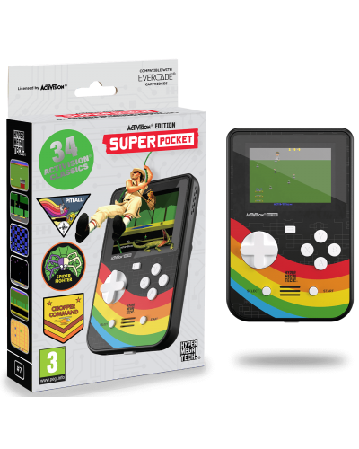 Konsola Retro HyperMegaTech! Activision Super Pocket 