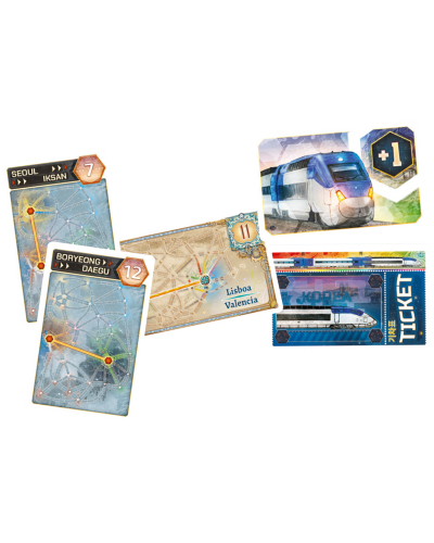 Wsiąść do Pociągu Kolekcja Map 8 Półwysep Iberyjski i Korea Południowa Wsiąść do Pociągu Kolekcja Map 8 Półwysep Iberyjski i Korea Południowa