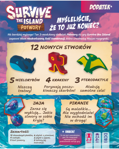 Survive the Island Potwory Survive the Island Potwory