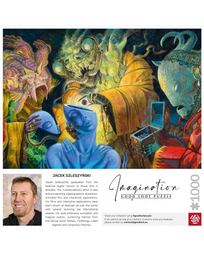 Puzzle Imagination Jacek Szleszyński The Gift 1000 Elementów Promocja Ferie Zimowe Puzzle Imagination Jacek Szleszyński The Gift 1000 Elementów Promocja Ferie Zimowe