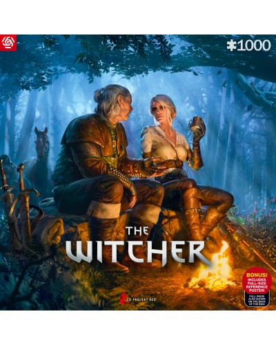 Puzzle Gaming The Witcher (Wiedźmin) Journey of Ciri 1000 elementów