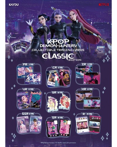 K-Pop Demon Hunters Classic Edition 01 - Gold Booster Display (20) 