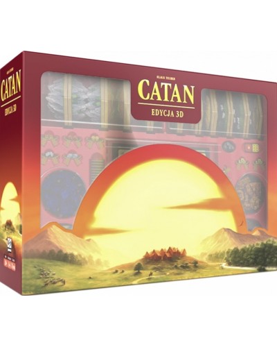 Catan Edycja 3D Gra planszowa